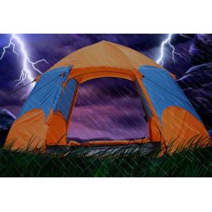 Popular 3 to 4 Person Instant Family Camping Tent Automatic Camping Tent