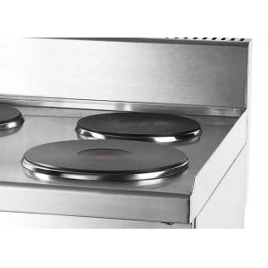 No Pollution 9.2kw 600mm Commercial Cooking Equipment