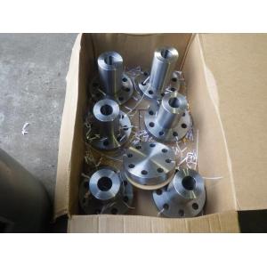 China Astm A182 / ASTM A105 Flat Face Weld Neck Flange , Alloy / Carbon Steel Flange on sale