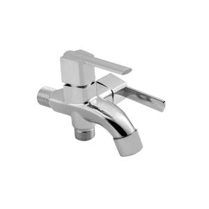 Multi Functions Handle Sink Faucets Plate Chrome / Zinc Alloy Open mounting