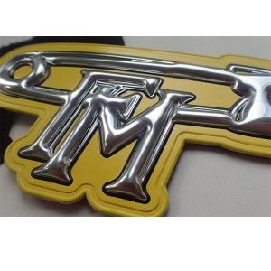 High Frequency 3d printed Rubber Label Patch for Shoes