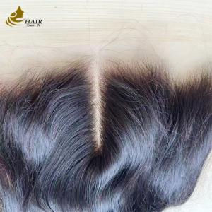 Popular Floating Buckle Natural Hairline Human Hair Lace Closure
