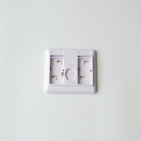 Buy White ABS High Precision Plastic Injection Molding Parts Plastic Electronic Enclosure at wholesale prices