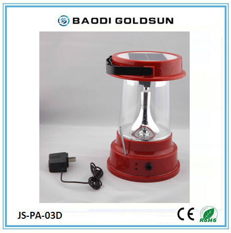 Buy Portable Solar LED Camping Light with Solar Panel at wholesale prices