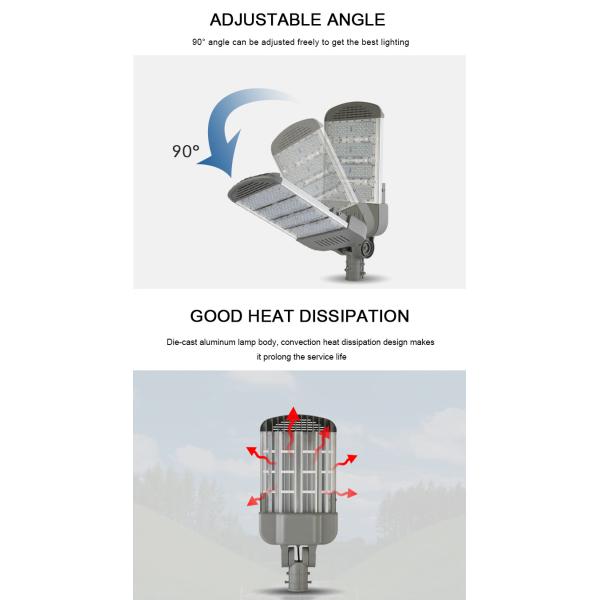 ROHS 270V 110LM/W Solar Flood Lights Aluminum body for Subway