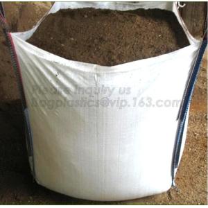 Big Fabric Raw Materials Bulk Bag Polypropylene Woven Sacks 1 Ton Tote Bags