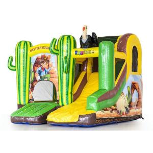 Water - Proof Plato PVC Kids Bounce House / Inflatable Bouncy Castle