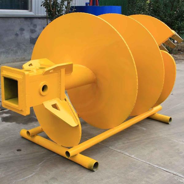 Buy Drilling Auger With Soil Teeth Cleaning Bucket 500mm -2500mm at wholesale prices