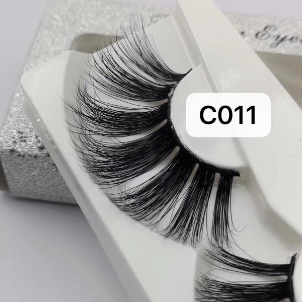 NATURAL 3D~5D MINK EYELASHES HANDMADE CRULTY FREE REAL MINK EYELASH