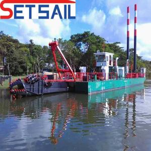 26 Inch Lake Cutter Suction Dredger Powered by Diesel Engine Soild Capacity