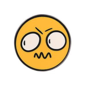 Black Nickel Plating Enamel Pin Badge 2D 3D