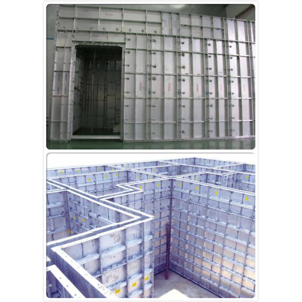 6061 / 6063 T3 - T8 Aluminium Template , Aluminium Industrial Profile Screen Frame