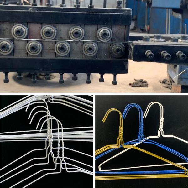 Buy Cold Weather Clothes Drying Hanger , Precise Diameter Wire Coat Hangers at wholesale prices