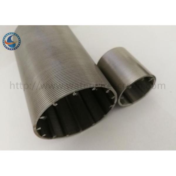 Stainless Steel 10" Slot 1.0mm Johnson v wire screen pipe