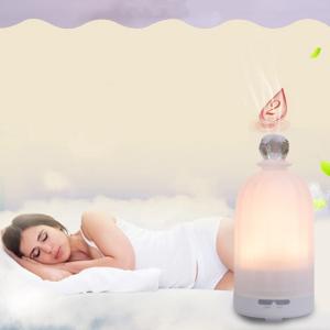 7 Color Changing Glass Ultrasonic Diffuser With Adjustable Mist Mode