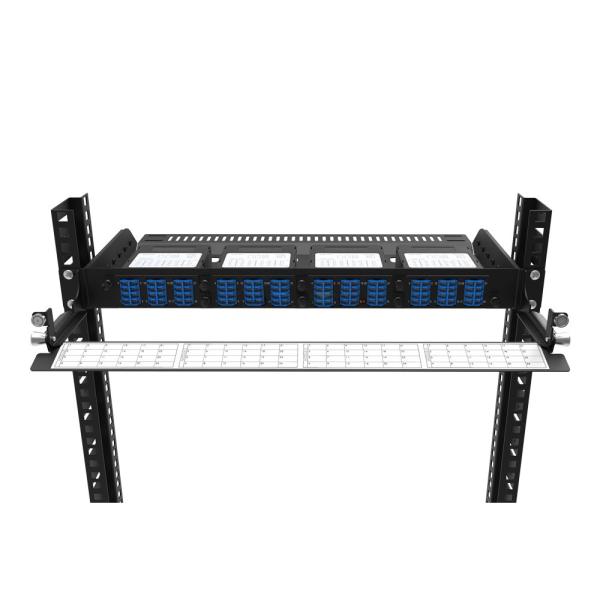 Rongbang RBTX-MP4PP04 1U 19" 4 Slots HD Modular Fixed Frame 96 LC Interface for Data Center Enterprise Network