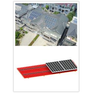 China 200mm 35m/S Solar PV Mounting Systems On House Hook Tile Roof Solar Mounting Bracket MRA1 on sale