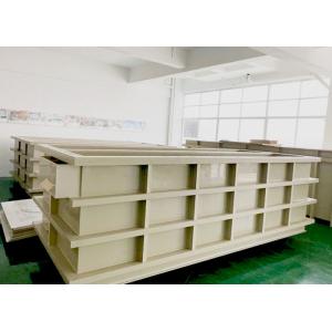 SUS304 Reinforcement Electroplating Tanks For Oxidation Equipment Line
