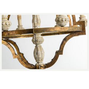 Wood lantern chandelier pendant Lights Fixures (WH-CI-60)