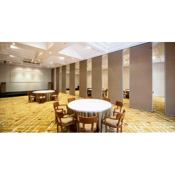Modern Office Sliding Folding Partition Wall , Acoustic Room Divider