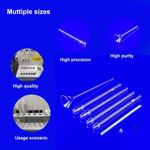 Custom Quartz Glass Tube Large Diameter Polishing