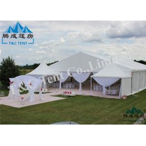 Quality Flame Retardant Outside Event Tents 25 * 60M Aluminium Alloy Structure for sale
