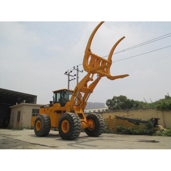 LTMG 8 Ton Comfortable Sugar Cane Grab Loader Mobile Forestry Equipment 169KN Force