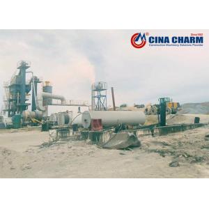 80 Ton Asphalt Batching Plant Mixing Plant Higher Heat Utilization Rate