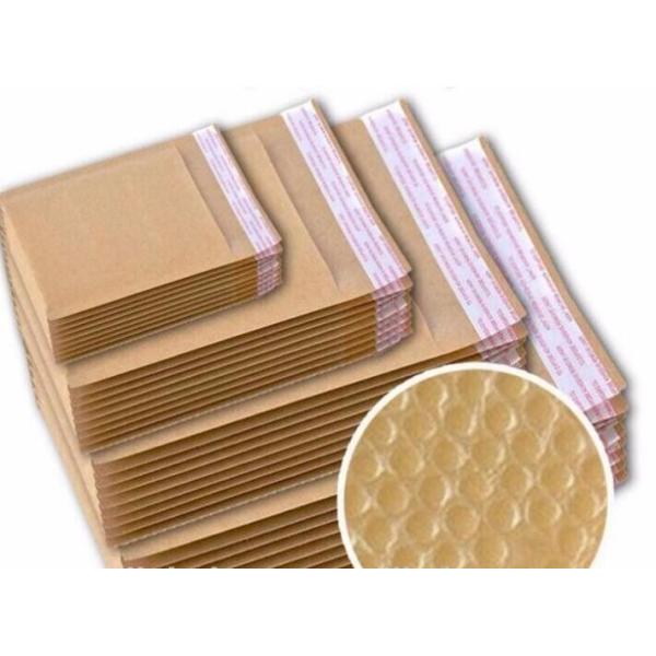Buy AWB List Biodegradable Padded Postage Bags Natural Kraft Bubble Mailers Padded Envelopes Shipping, Packaging Supplies at wholesale prices