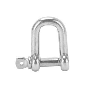 Quality Hot Forged Polished Stainless Steel AISI304/316 D Shackle for Sailboats in Durability for sale