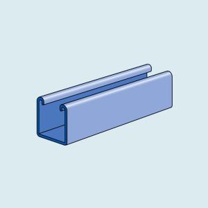 Rust Proof Anodized Aluminum Extrusion Rail For PV Mounting System