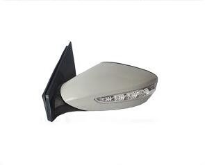 For Hyundai car Parts-11 Hyundai Sonata Door Mirror Electric with Lamp OEM 87610