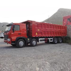 30 - 40 Tons SINOTRUK Heavy Duty Dump Truck 371HP 8X4 For Loading Construction