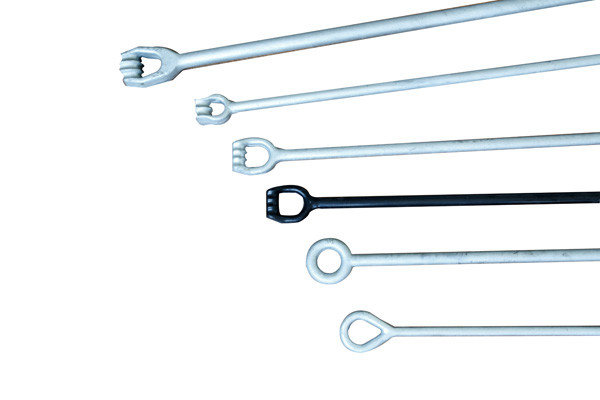 5/8×54" C1045 Galvanized Steel Helical Earth Anchors