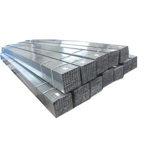 Agricultural ERW Galvanized Steel Rectangular Pipe 1mm-7.5mm