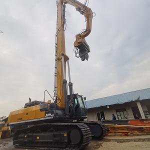 18M Excavator Mounted Pile Driver 3300rpm Vibration Sinking