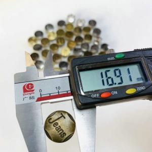 Factory directly cheaper shank demin button/ IRON jeans button/ metal buttons