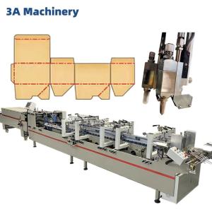 Easy to Operate CQT-900 Folding Boxes Machine Crash Lock Bottom Folder Gluer