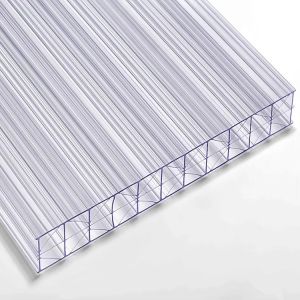 Manufacturer Wholesale Transparent X Triple Pc Hollow Sheet Polycarbonate Sheet