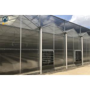 Crop Growth Polycarbonate Greenhouse With Snow Resistant Aluminum Frame