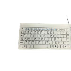Desktop Mount IP68 Antimicrobial Waterproof Keyboard 107 Keys