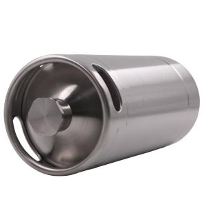 4L Small Stainless Mini Keg Single Wall Customized Logo