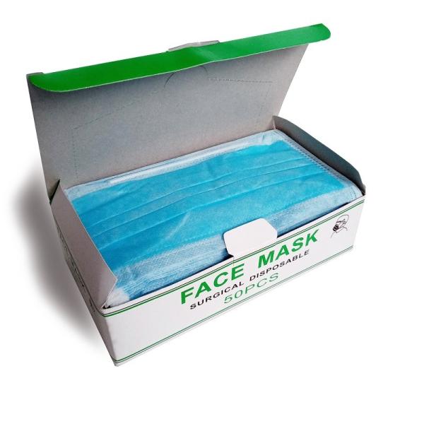 High Filtration Disposable Surgical Mask , Breathable Disposable Dust Masks