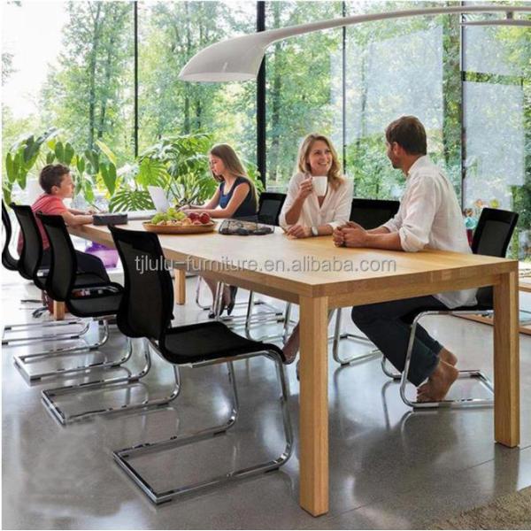 Wooden Dining Table with Modern Design and Eco-friendly Materials