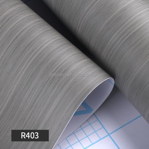 PVC Retro Wood Grain Self-Adhesive Wallpaper Peel And Stick Waterproof Stickers Removable Anti-Scratch For Kitchen