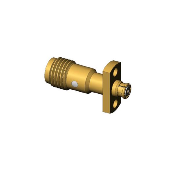 Buy SMA to SMP 50Ohm 18GHz Brass Straight RF Adapter at wholesale prices