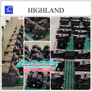 35Mpa Rated Pressure Black Hydraulic Piston Pumps Ensuring Optimal System