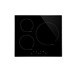 China 3 Zone Induction Hob Built-in Type 60cm Black Glass Panel with Child Safe Lock on sale China 3 Zone Induction Hob Built-in Type 60cm Black Glass Panel with Child Safe Lock on sale