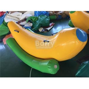 Interesting 2 Seats Inflatable Banana Boat / Inflatable Water Seesaw