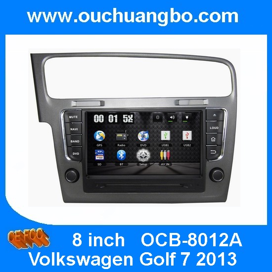 Ouchuangbo Car Stereo DVD GPS Navigation for Volkswagen Golf 7 2013 iPod Mp3 Media Player OCB-8012A